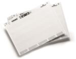 DURABLE Betétlap, 200×17 mm, DURABLE, fehér (DB800002)