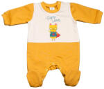 Asti Belül bolyhos hosszú ujjú kislány rugdalózó Cicás mintával