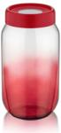 LUXPLASTIC IRIS C-00426 Rainbow piros üveg tároló 1.000ml (C-00426) - officedepot