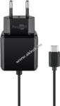 Goobay Essential Charger USB-C hálózati töltő 15W 3, 0A 1, 5m kábel 100-240V