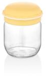 HANE IRIS Macaron üveg fűszertartó 425ml, rózsaszín, menta, sárga vagy lila színű HN-1364 (HN-1364) - officedepot