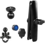 RAM Mounts suport mediu pentru cameră și cameră cu braț lung cu ghidon sau bară Ø12, 7-31, 75 mm, ansamblu RAM-B-231Z-C-366-KNOB3U (RAM-B-231Z-C-366-KNOB3U)