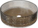 RIHO GLAMOUR 35, 5 cm pultra ültethető üvegmosdó, Gold W047001311 (W047001311)