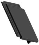 Tondach-Wienerberger Tondach Planoton 9 szegőcserép jobb FusionProtect antracit (741371)