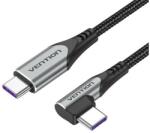 Vention TAKHF USB-C to USB-C 5A angle cable (gray) (TAKHF)
