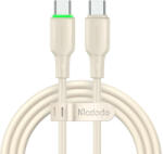 Mcdodo Cablu pentru incarcare si transfer date Mcdodo CA-4770, 2x USB-C, 65W, 3.25A, 1.2m, Bej (054477)