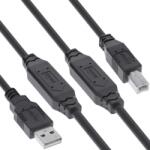 InLine Cablu de imprimanta activ USB 2.0-A la USB-B 25m, InLine IL34514A (IL34514A)