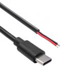 Akyga Cablu USB type C la 2 x fire deschise 10W 1m, Akyga AK-SC-38 (AK-SC-38)