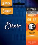 Elixir 3-PACK NanoWeb (16540) 9-42 Super Light elektromos húrkészlet 3 db