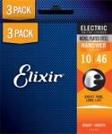 Elixir 3-PACK NanoWeb (16542) 10-46 Light elektromos húrkészlet 3 db