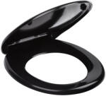 Kerra Julia Black univerzális soft-close wc ülőke (JULIABLACK) - snaigeshop