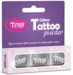 TyToo TyToo: culoare argintiu set praf sclipici 3x2, 5ml (CTPS0038)