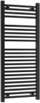Gamma Törölközőszárító radiátor szögletes, Proper 45cm x 120cm, fekete (PROP-12045-BK)
