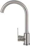 Gamma Deco konyhai csaptelep inox, beépíthető