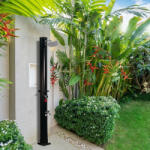 Jurhan DELFINA napelemes zuhany, 20l, fekete Jurhan