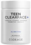 GNC Complex de Multivitamine pentru Adolescenti pentru Ten Sanatos, 60 capsule, GNC