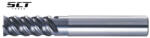 SCT Tools SCT Keményfém ujjmaró, 4 élű, 12, 0 mm 55°, AICr, 60 HRC, hengeres (PLSC4L12055S)