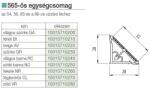  565-ös Vízzáró Egységcsomag -fekete Nr Müanyag (10015710260)