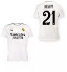  Real Madrid mez felső gyerek Szurkolói HOME 2024-25 - BRAHIM 21 6 éves