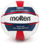 Molten Minge volei plaja Molten V5B1500-WN, alb cu albastru si rosu (V5B1500-WN)