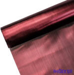  Fényes Organza 36cm x 5m - Lila-Fekete