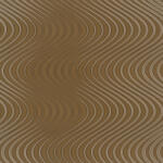  Marburg Colani Legend 59822 design tipikus Colani görbe 3D bronzbarna ezüst fémes hatás tapéta (59822)