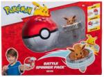 Pokémon - Set de joaca Battle Spinner cu figurina, Eevee & Poké Ball (ASMPKW4399) Figurina