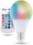 Forever Light E27 A60 RGB + White 9W + RC távirányító 250lm