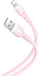 XO NB212 USB - Lightning kábel 1 m 2, 1 A rózsaszín