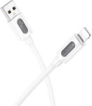 BOROFONE Kábel BX114 Structure - USB - Lightning - 2, 4A 1 méter fehér