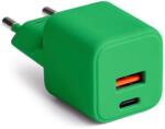 Colorum fali töltő USB-A + USB-C PD 30W CLS30-AC-04 xGreen