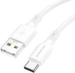 BOROFONE Succeed BX80 USB - Type C kábel 3A 1m fehér