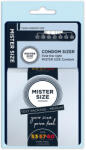 MISTER SIZE - prezervative test cu măsurător penis - 3 bucăți