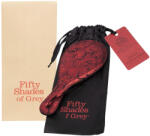 Fifty Shades of Grey - paletă spanking piele negru-roșu