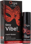 Orgie - Lubrifiant cu efect vibrator și încălzire, aromă de căpșuni - 15ml