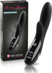 mystim Daring Danny - vibrator cu electrostimulare (negru)