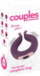 Couples Choice - inel penian vibrator cu 2 motoare, reîncărcabil, mov Inel pentru penis