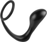 Pipedream - analfantasy ass-gasm - dopă anală cu inel pentru penis (negru) Inel pentru penis