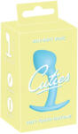 Cuties Mini Butt Plug - dop anal din silicon (albastru, 2, 6 cm)