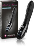 mystim - Vibrator electrostimulare pentru bărbați - silicon negru