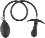 You2Toys - dop anal cu bilă, pompaibil - negru