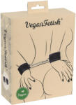 Fetish Vegan Fetish - cătușe pentru încheieturi - lanț scurt - negru