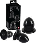 You2Toys - Stretching Plug Kit - set de dopuri anale - 3 bucăți (negru)