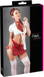 Cottelli Collection - Costum elevă sexy - 5 piese - XL (24703653051)