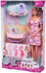Simba Toys Steffi Love: Hello Baby - Várandós baba játékszett (105733680)