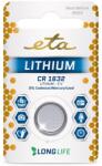 ETA Lítium akkumulátor ETA PREMIUM CR1632, csomagolás 1db (CR1632LITH1) (ETACR1632LITH1)