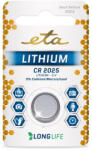 ETA Lítium akkumulátor ETA PREMIUM CR2025, csomagolás 1 db (CR2025LITH1) (ETACR2025LITH1)