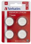 Verbatim Gombelem, CR2430, 4 db, VERBATIM "Premium (49534) - iconink
