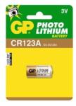 GP Batteries GP CR123 lithium fotó elem 1db/bliszter (B1501) - iconink