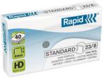 Rapid Tűzőkapocs, 23/8, horganyzott, RAPID "Standard", 1000db/doboz (24869200) - iconink